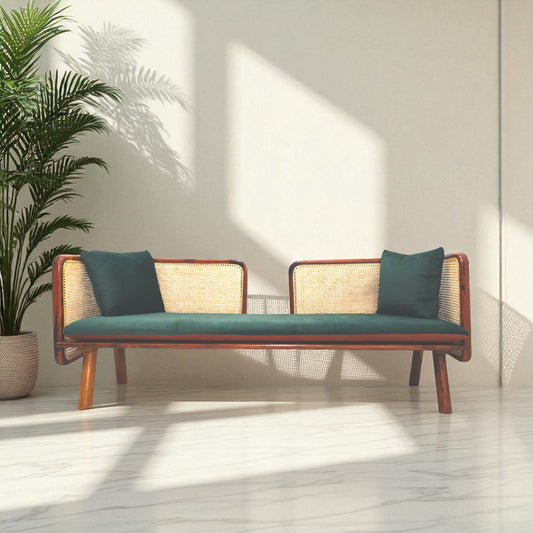 Three Seater Rattan sofa