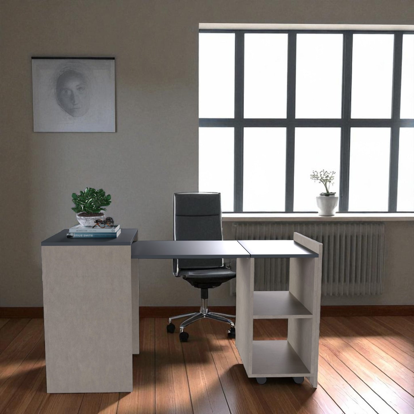 Flexi Desk Beige