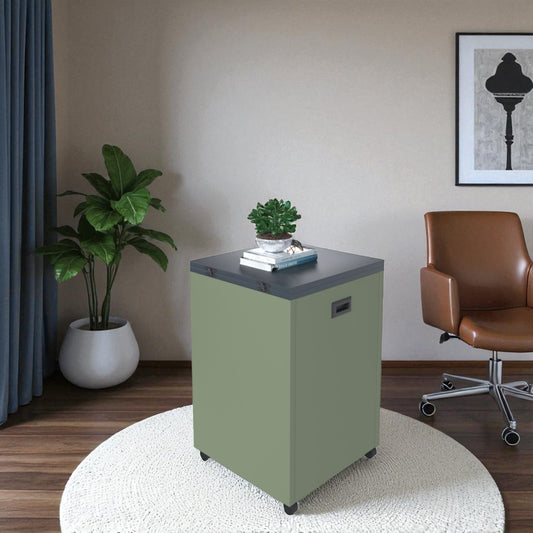 Slide and Fold Desk Olive