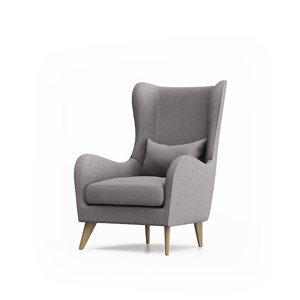 Wingback Armchair Grey