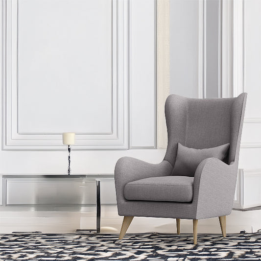 Wingback Armchair Grey