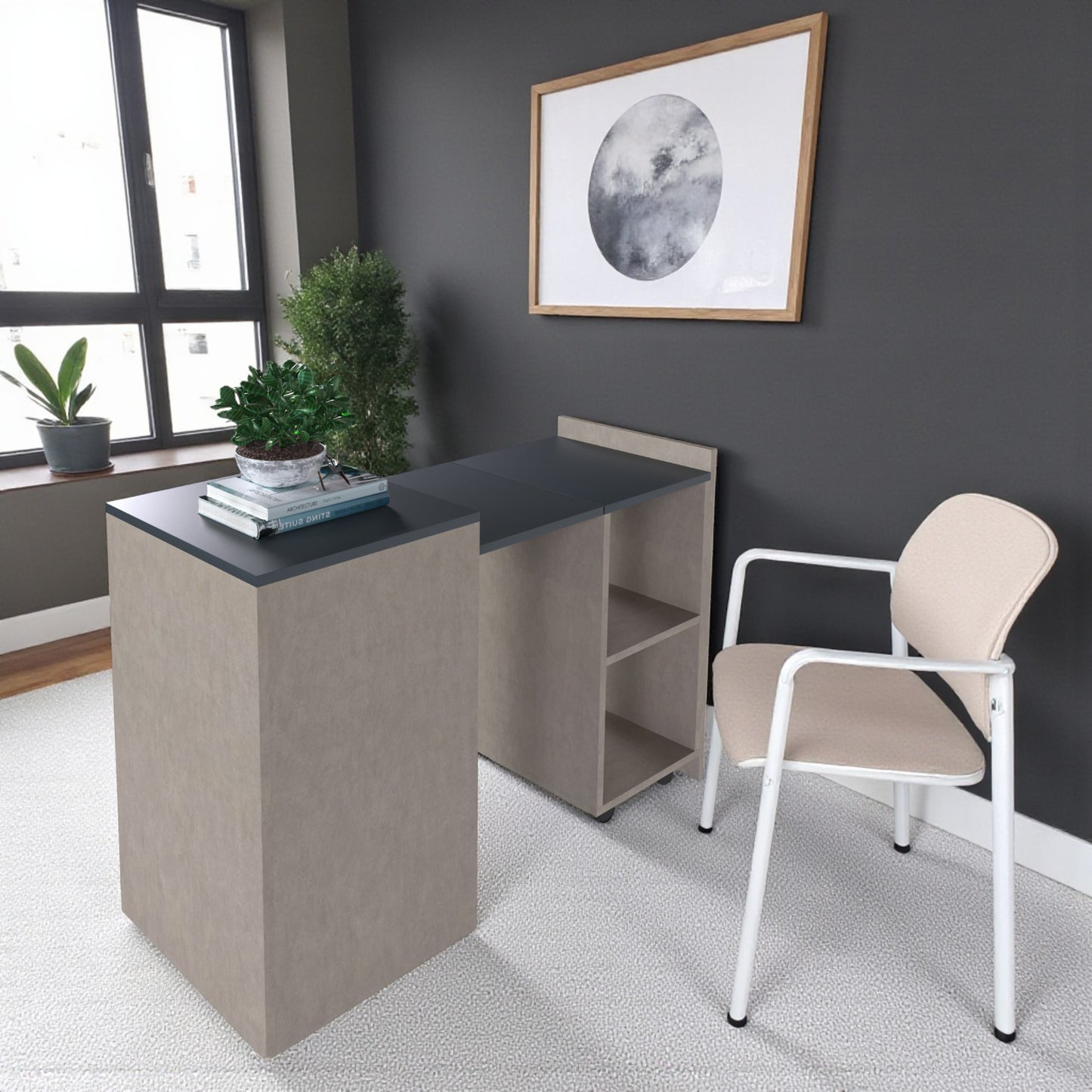 Flexi Desk Beige