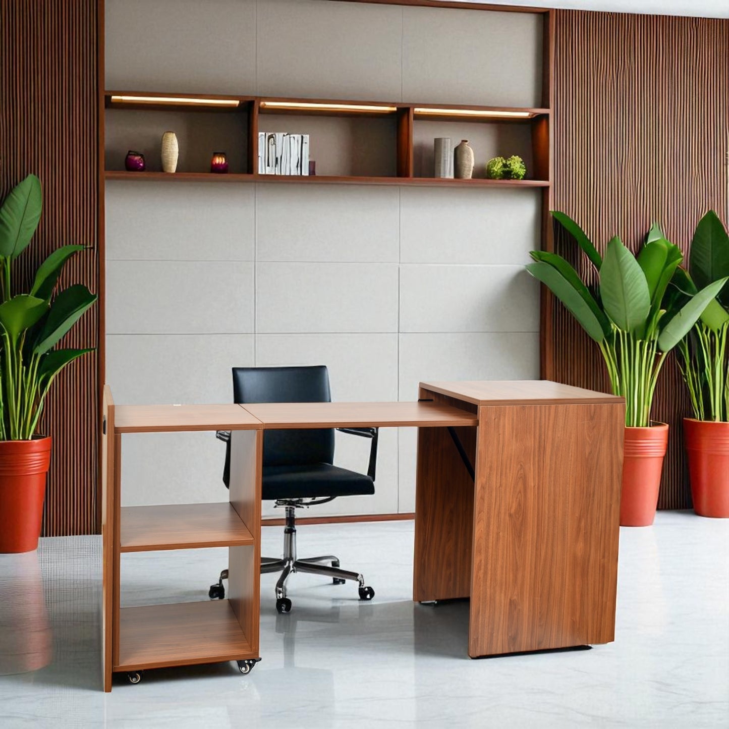 Flexi Desk Dark Brown