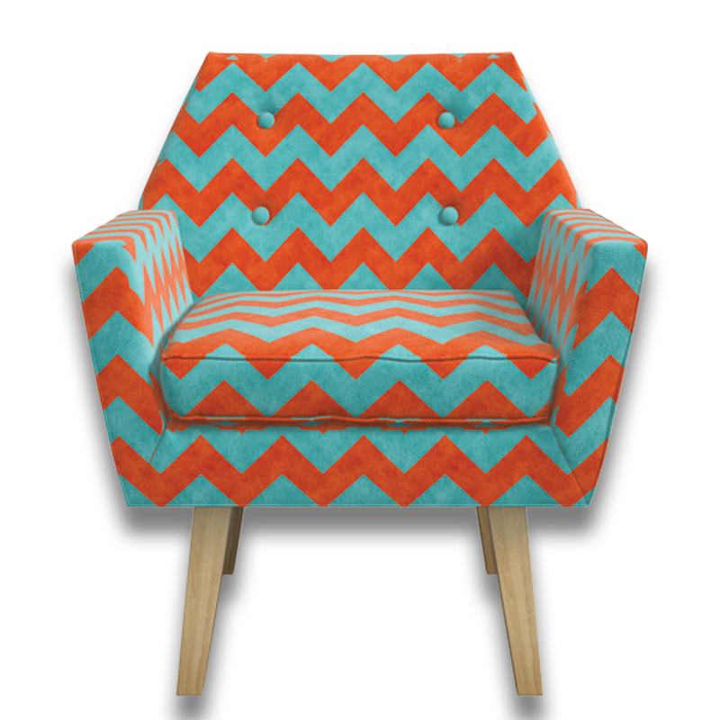 Multicolour Armchair
