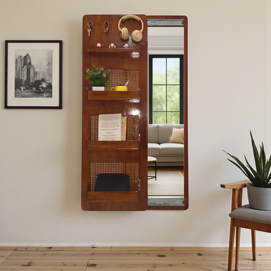 Wall Mirror Organizer