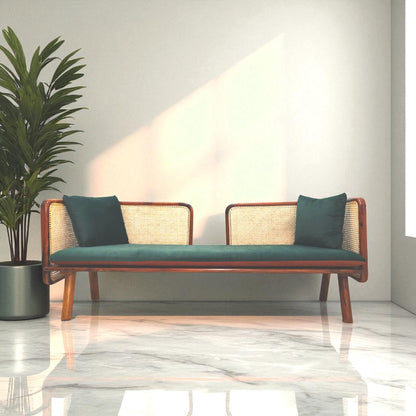 Three Seater Rattan sofa