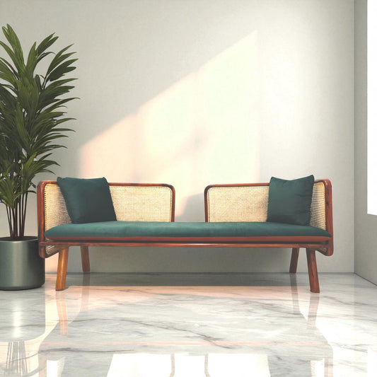 Three Seater Rattan sofa
