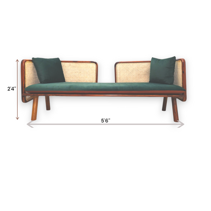 Three Seater Rattan sofa