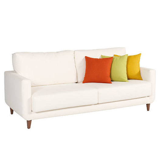Two Seater White Sofa