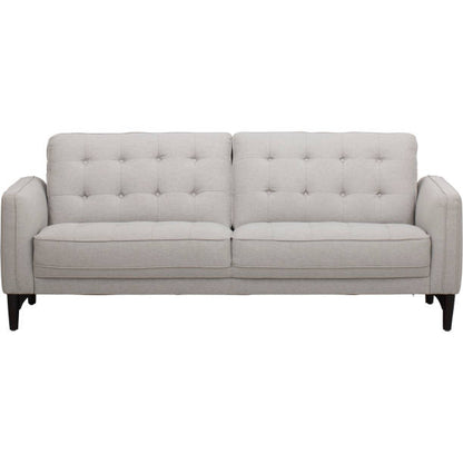 Two Seater Neutral Grey Sofa