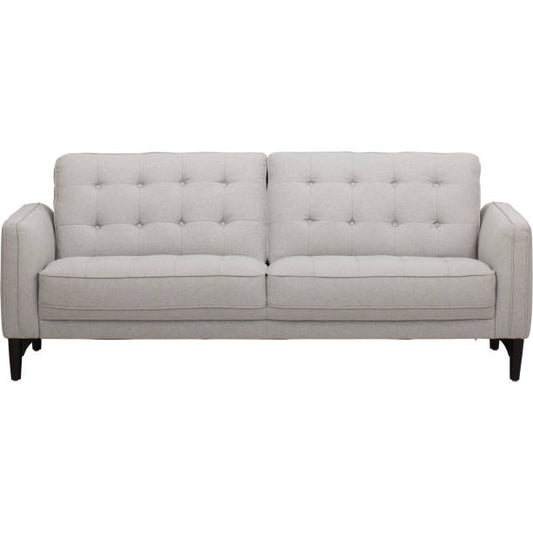 Two Seater Neutral Grey Sofa