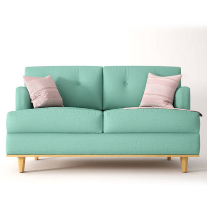 Two Seater Light Torquise Sofa