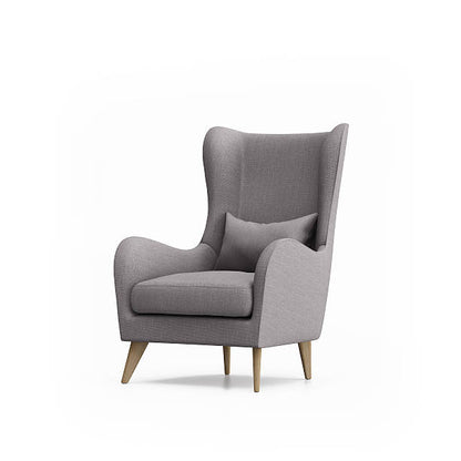 Wingback Armchair Grey