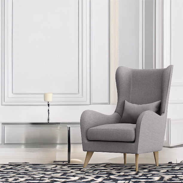 Wingback Armchair Grey